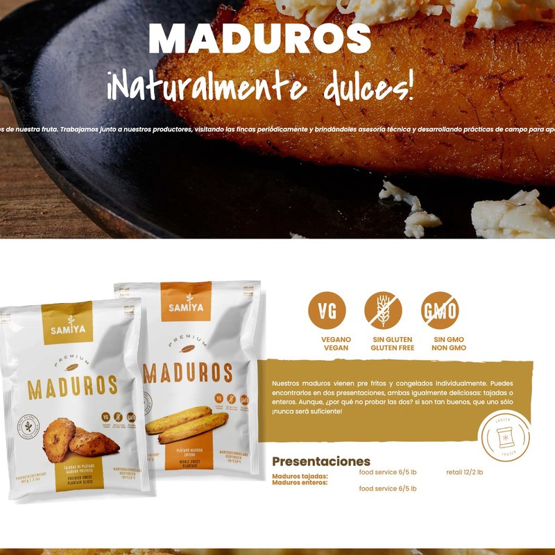 Maduros fritos Samiya
